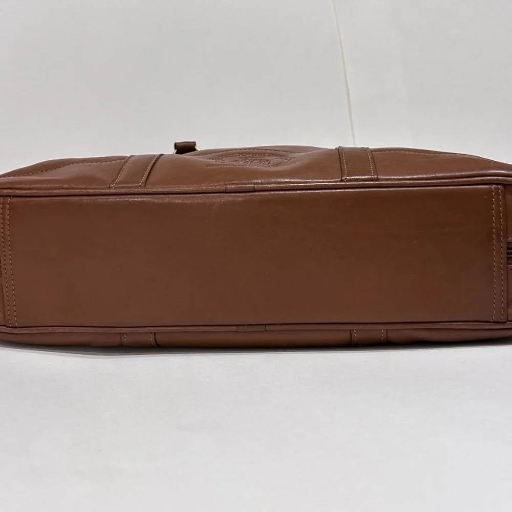 Vintage Ghurka Marley Hodgson Madison No. 105 Leather Briefcase USA 1994